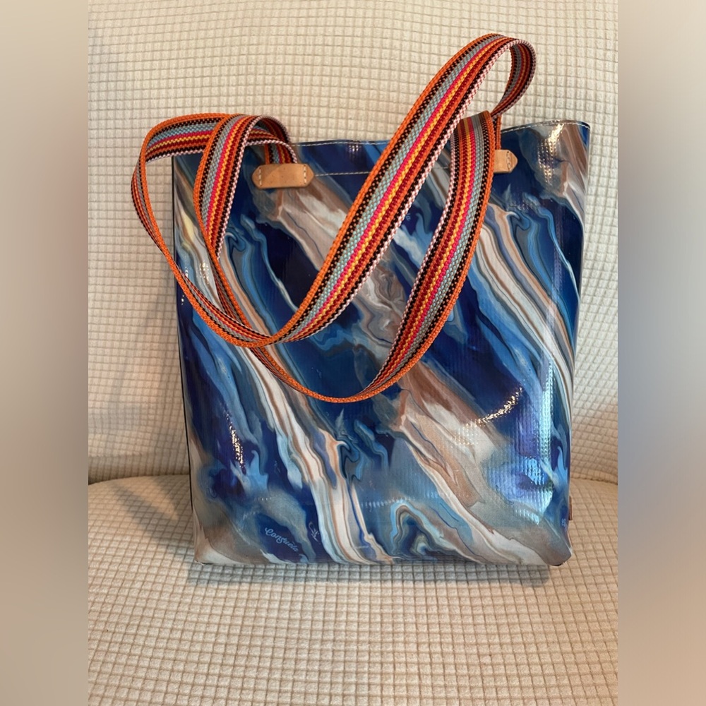 Consuela Everyday Tote Dylan Blue Swirl Retired